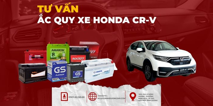 Ắc Quy Xe Honda CR-V