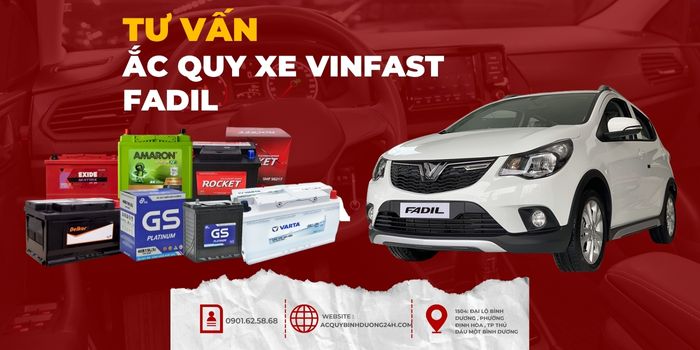 Ắc Quy Xe Vinfast Fadil